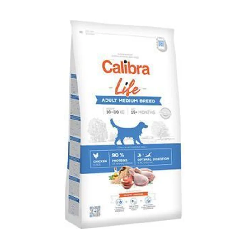 Calibra Dog Life Adult Medium Breed Pollo Pienso 2,5Kg