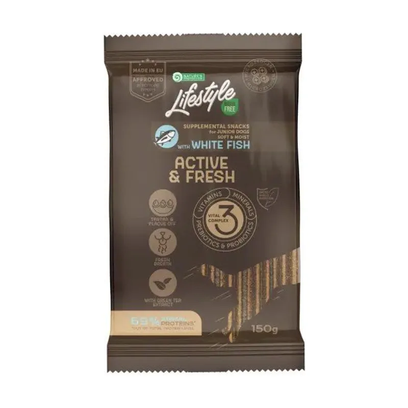 Natures Protection Dog Snack Lifestyle GF Active & Fresh 150g
