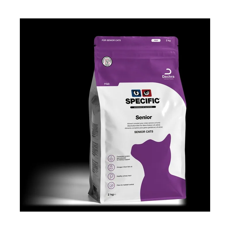 Specific Alimento para Gatos Mayores Pienso Seco 2Kg