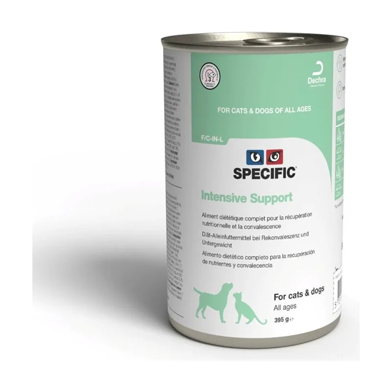Specific F/C-IN-L Intensive Support Húmedo Pollo 6 latas de 395gr