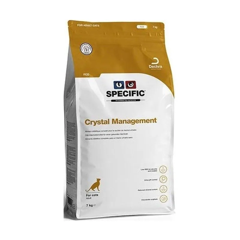 Specific FCD Crystal Management Alimento seco para Gatos Adultos 7Kg