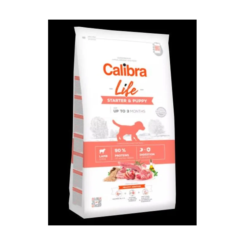 Calibra Dog Life Starter & Puppy Cordero Pienso Seco 12Kg
