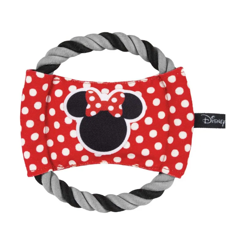 Disney Minnie Mouse Disco de Cuerda para perros