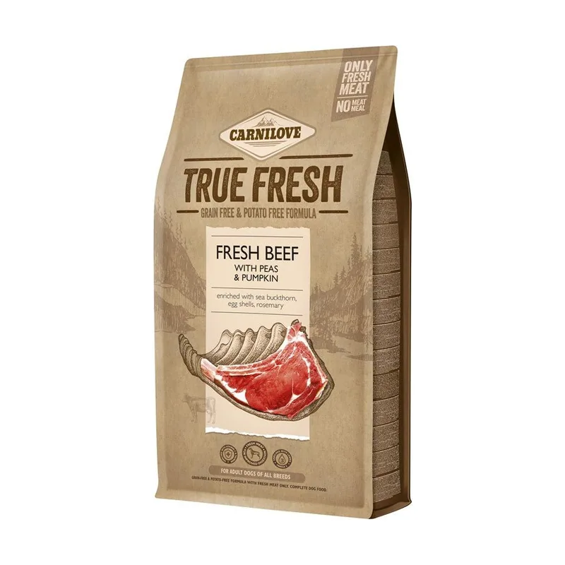 Carnilove True Fresh Ternera Törfoder 4Kg