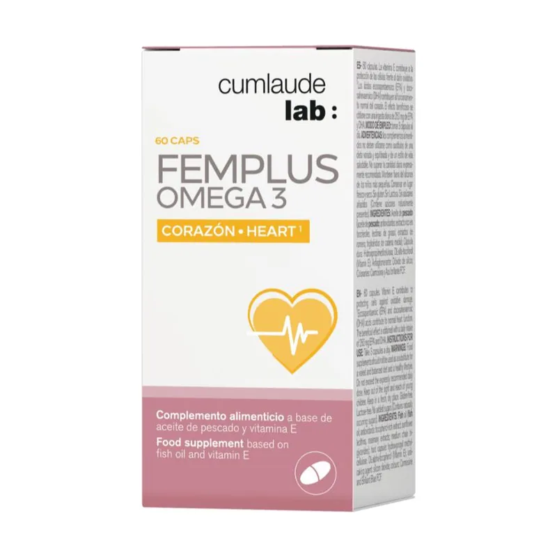 Cumlaude LAB Femplus Omega 3 60 Cápsulas