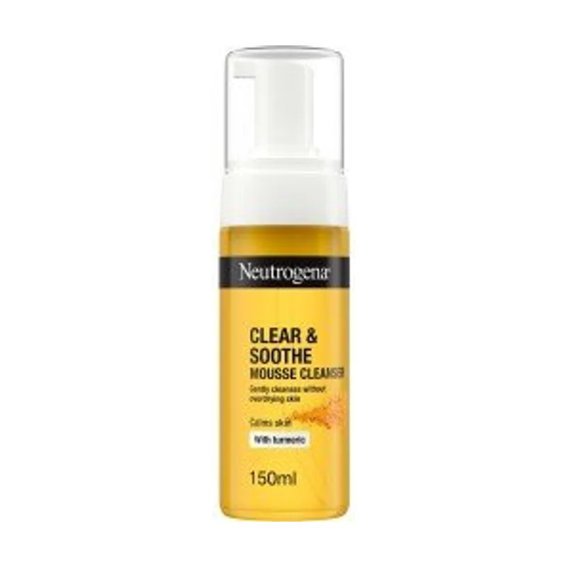 Neutrogena Clear & Soothe Mousse Limpiador 150ml