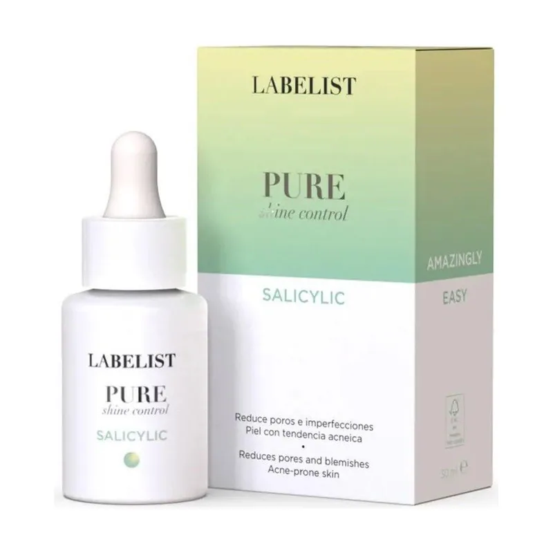 Labelist Cosmetics Pure Shine Control Salicylic Tratamiento Nocturno 30ml