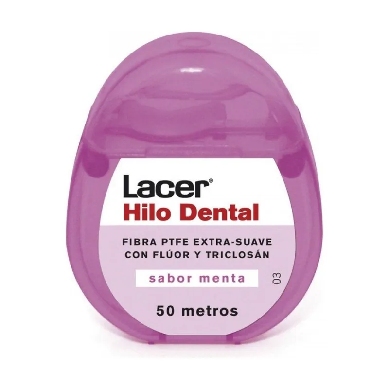 Lacer Hilo Dental PTFE Extra-Suave 50M