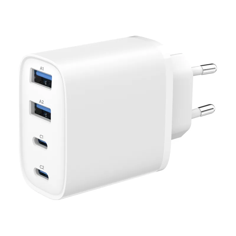 Gembird Cargador USB PD 4 puertos 40 W GaN