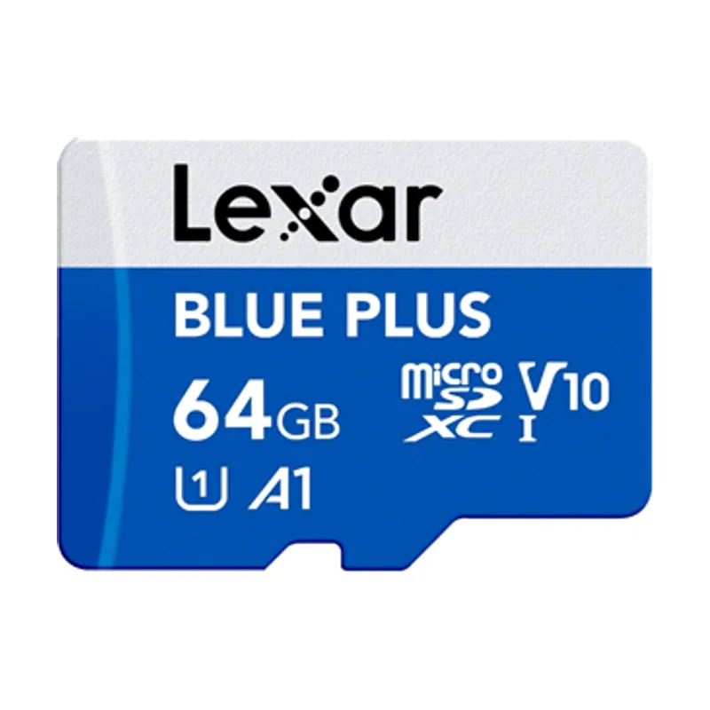 Lexar 64GB Blue Plus Microsdhc UHS-I With SD Adapter