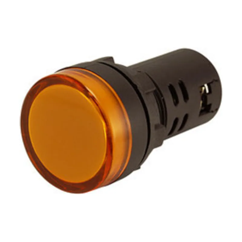 Electro DH Piloto LED 24VAC/DC Alto Brillo AMBAR