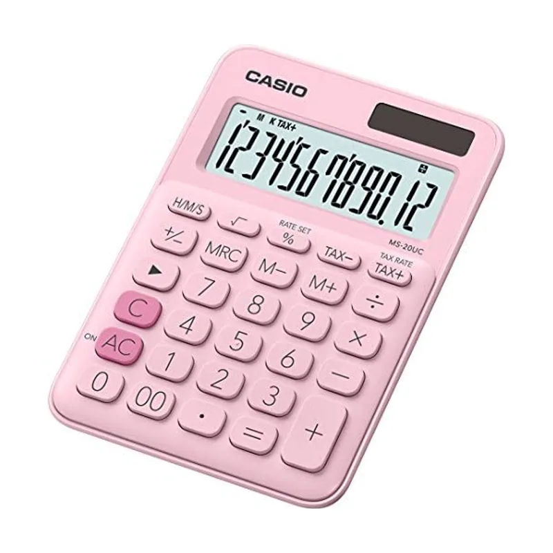 Casio MS-20UC-PK calculadora Escritorio Calculadora básica