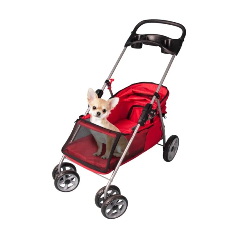 Flamingo Cochecito Transportín Plegable para mascotas