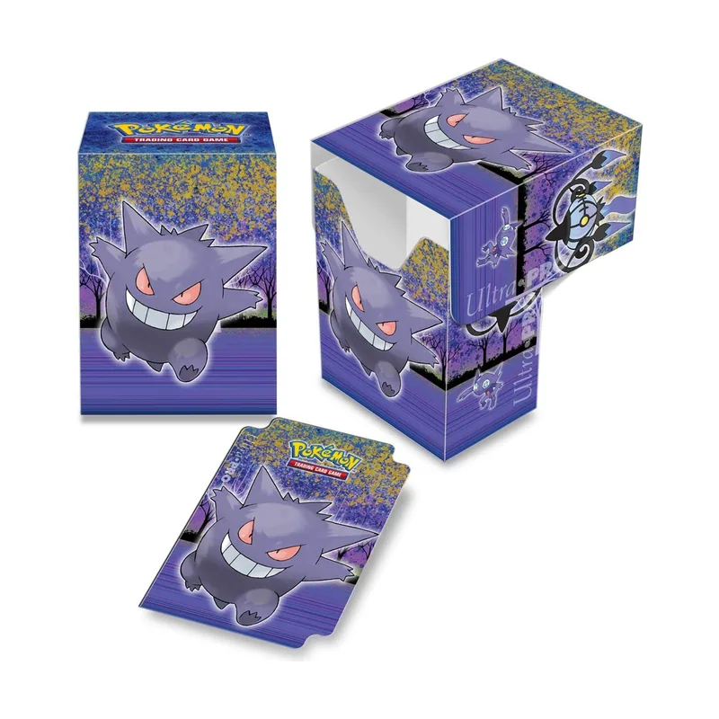 Ultra pro Gallery Series Haunted Hollow Caja de cubierta de vista completa para Pokémon