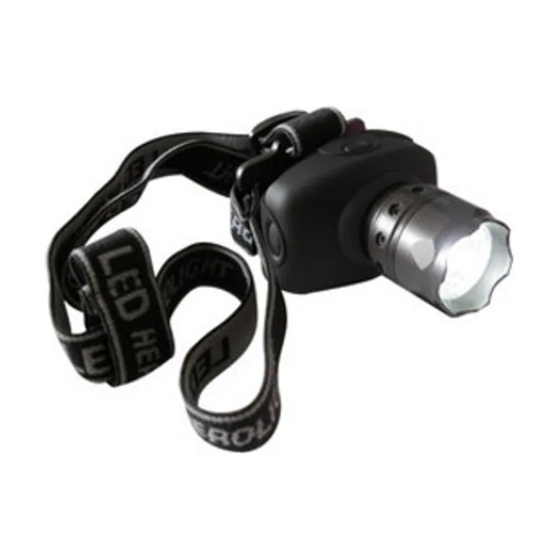 Electro DH Linterna Recargable Frontal LED 3W Con ZOOM