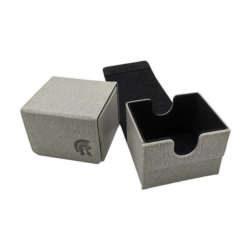Legion supplies Caja de mazo gris 100 cartas