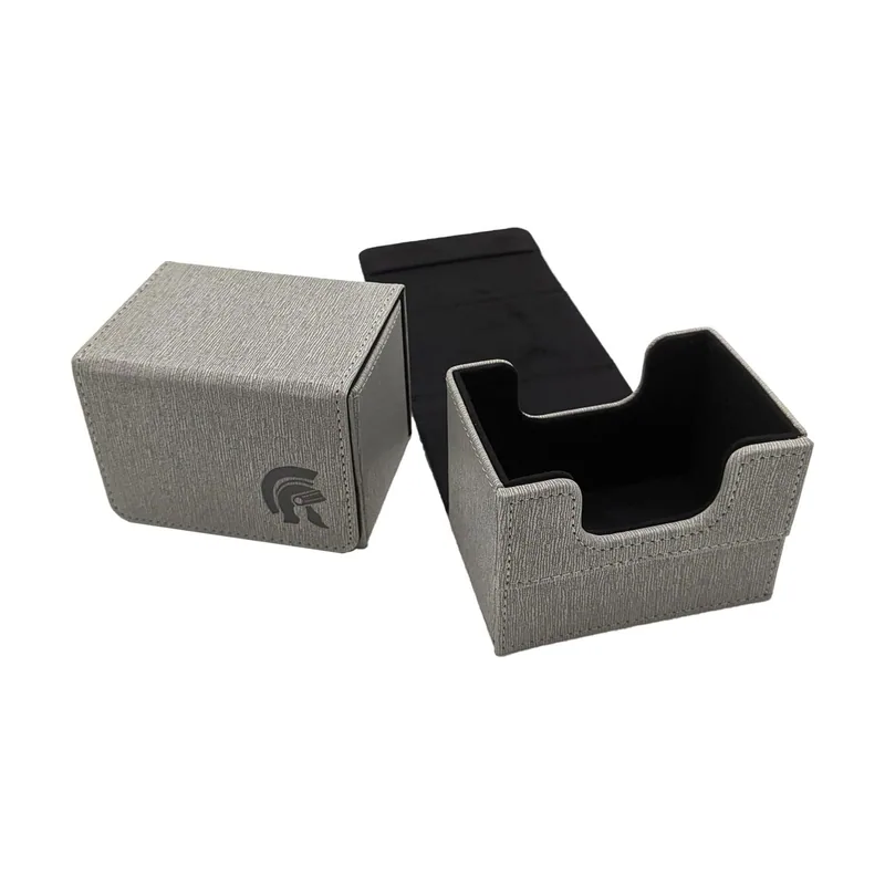 Legion supplies Caja de mazo gris 80 cartas