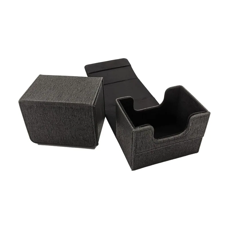 Legion supplies Caja de mazo negro 80 cartas