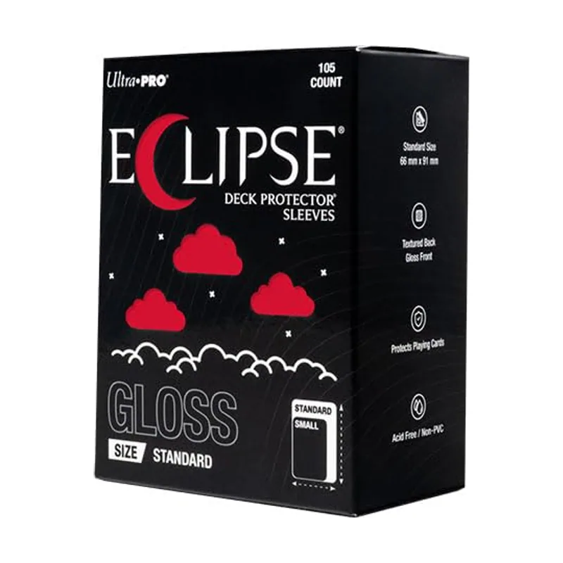 Ultra pro standard eclipse gloss apple red 105 unidades