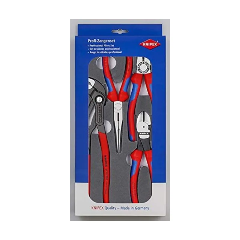 Knipex Juego de alicates en alojamiento de espuma 4 unidades