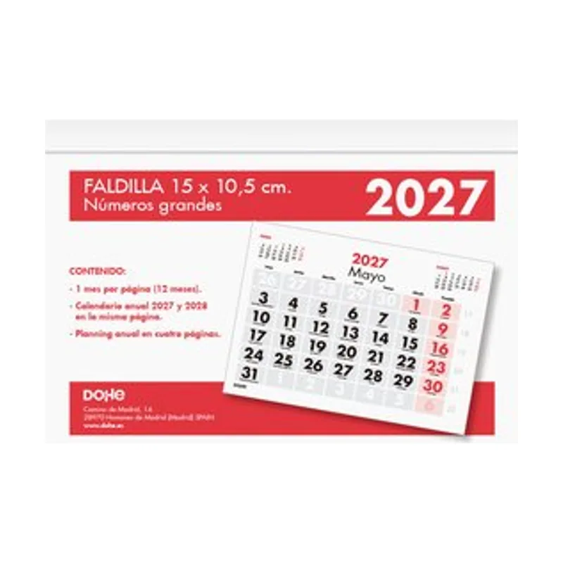 Dohe Calendario Sobremesa 2025
