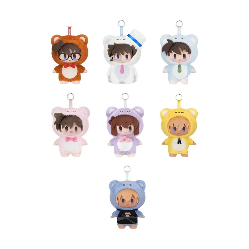 Sakami Merchandise Detective conan case closed peluches bear detective series blind box 15 cm display 6