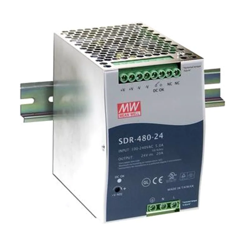 MeanWell MEAN WELL SDR-480-48 adaptador e inversor de corriente 480 W
