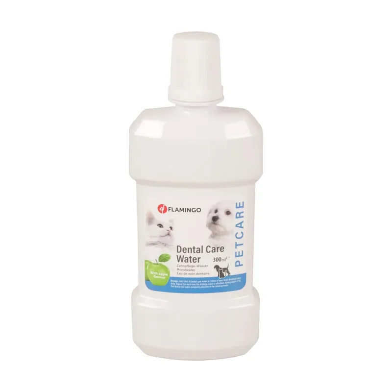 Flamingo Petcare Enjuague Bucal de Manzana para perros y gatos