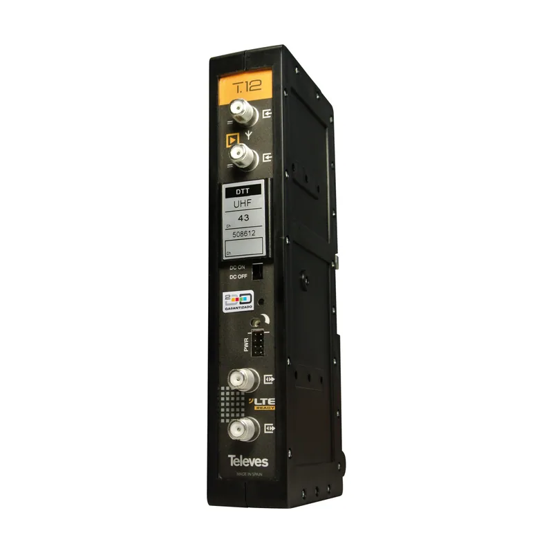 Televes Amplificador Multicanal De Cabezera T12 DTT C45-C47