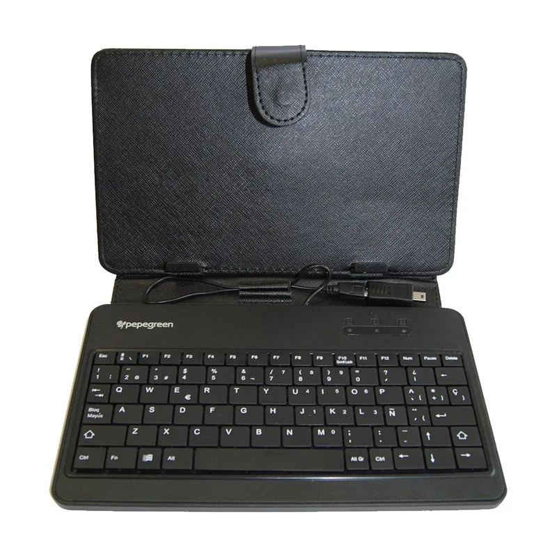 PowerGreen Funda Tablet 10in Con Teclado USB