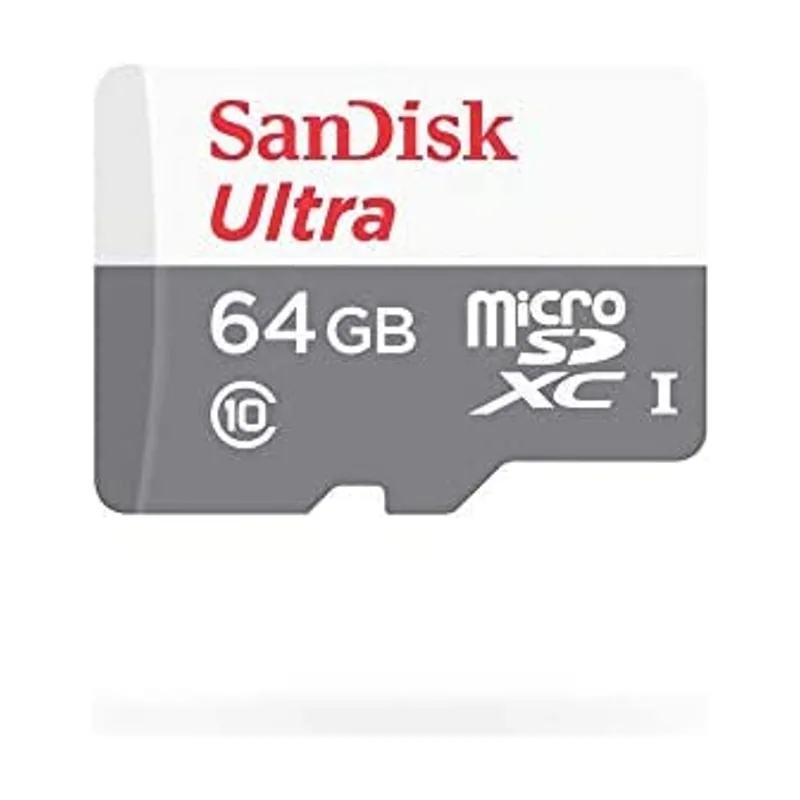 SanDisk Ultra MICROSDXC 64GB + SD Adapter 100MB/S Class 10 UHS-I