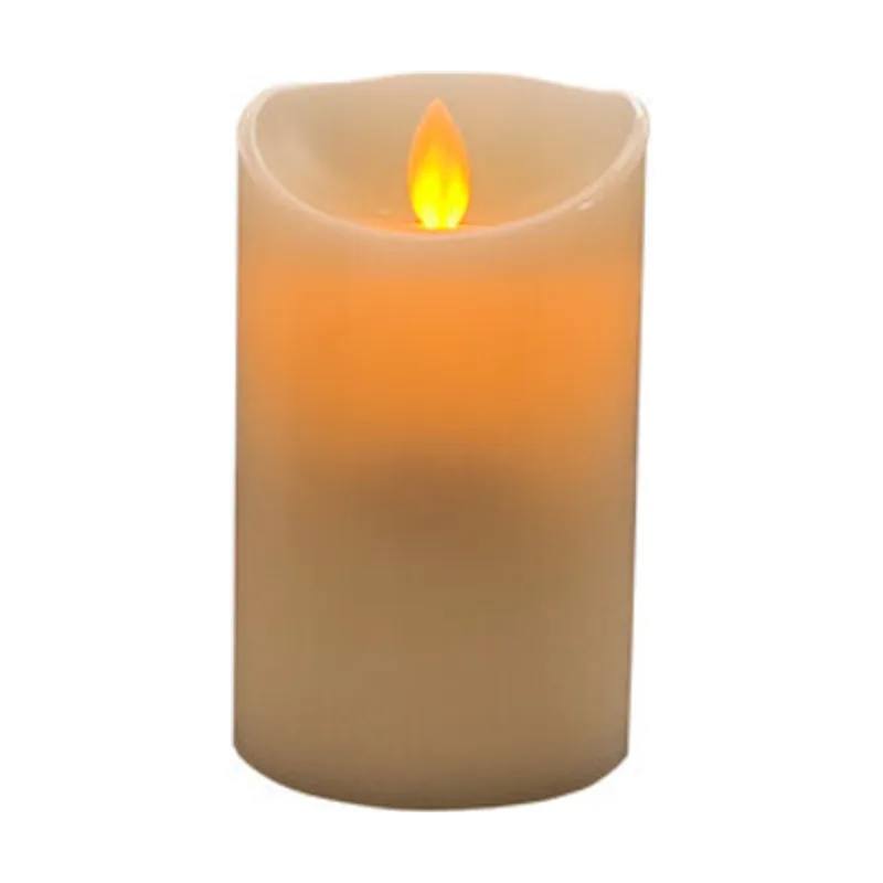 Electro DH Vela Artificial LED Marfil Luz