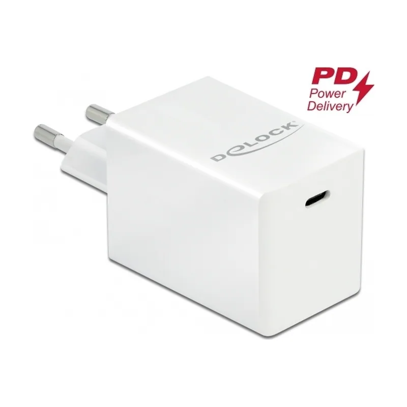Delock Cargador USB 1 x USB Type-C™ PD 3.0 Compacto con 60 W