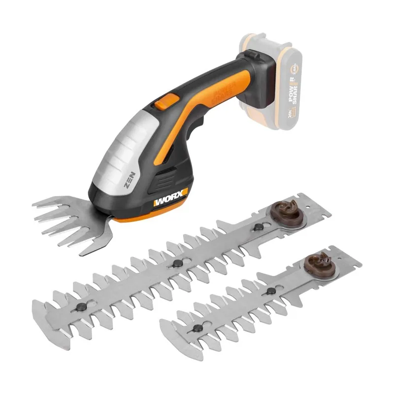 Worx wg801e.9 20 V de Hierba y arreglasetos wg801e Incluye 3 Varios Cuchillo