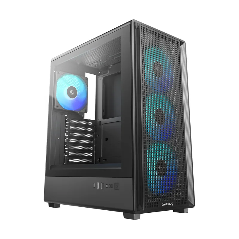 Deepcool cc550 4f tempered glass