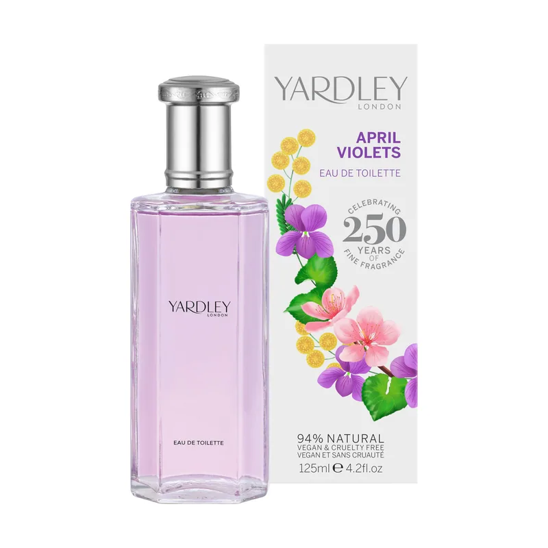 Yardley april violets eau de toilette vaporizador
