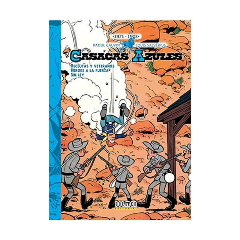 Tebeos dolmen editorial CASACAS AZULES 1971-1973 Fueraborda