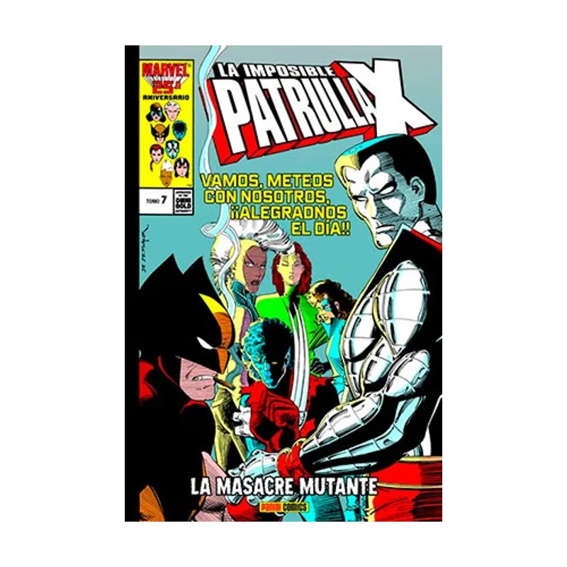 Panini Reedición marvel gold omnibus marvel gold la imposible patrulla-x 7. la mascre mutante