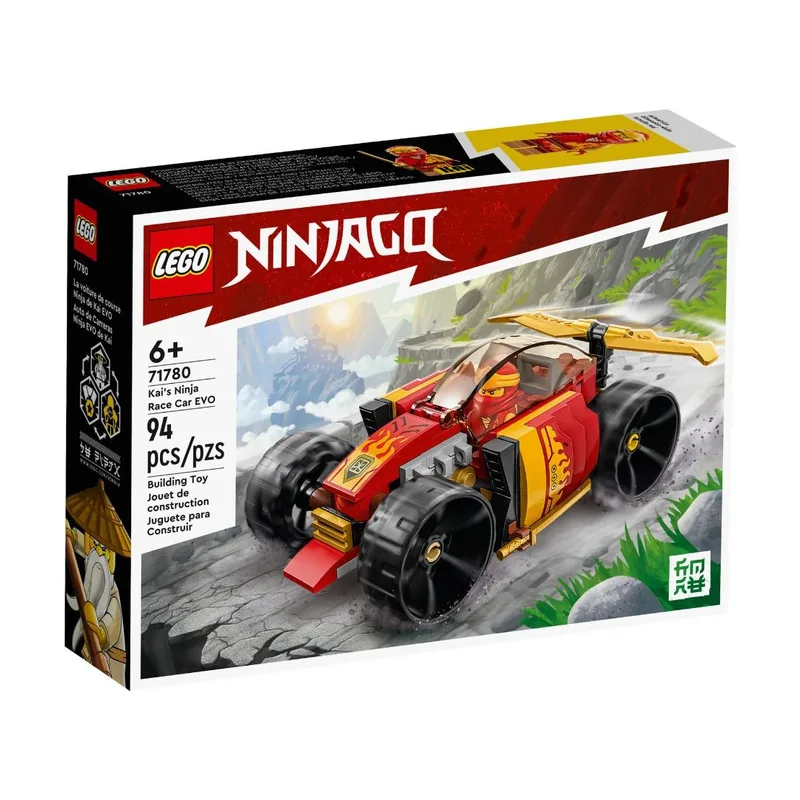 Lego Ninjago Coche de Carreras Ninja EVO de Kai 2 en 1