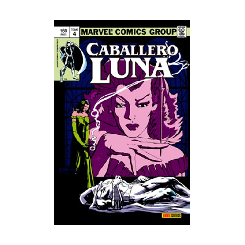 Panini Biblioteca caballero luna n.4. vidriera escarlata 4