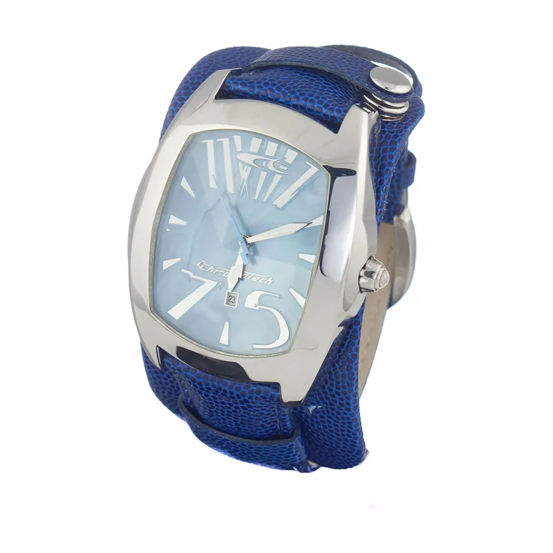 Chronotech Reloj Analógico para Hombre de Cuarzo con Correa en Cuero CT2039J-22