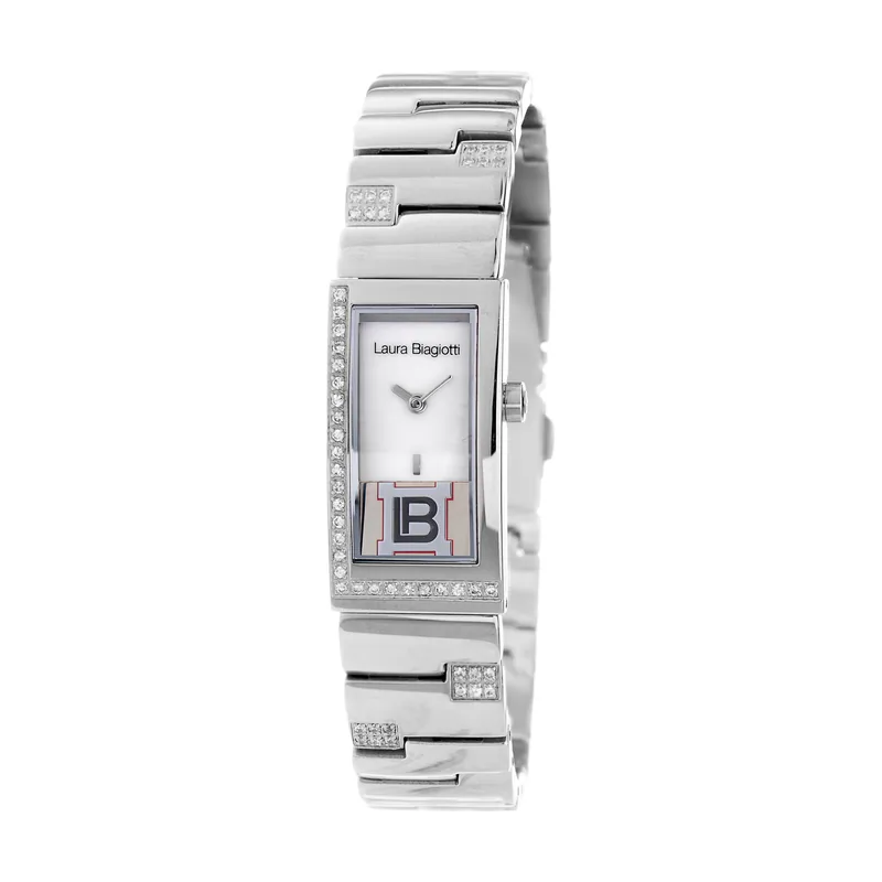 Laura Biagiotti Reloj Mujer Analogico Cuarzo con Correa de Acero LB0021S-02Z