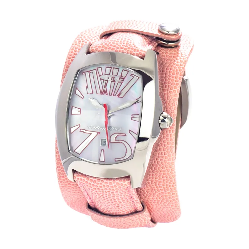Chronotech Reloj Unisex Analogico Cuarzo con Correa de Piel CT2039M-23
