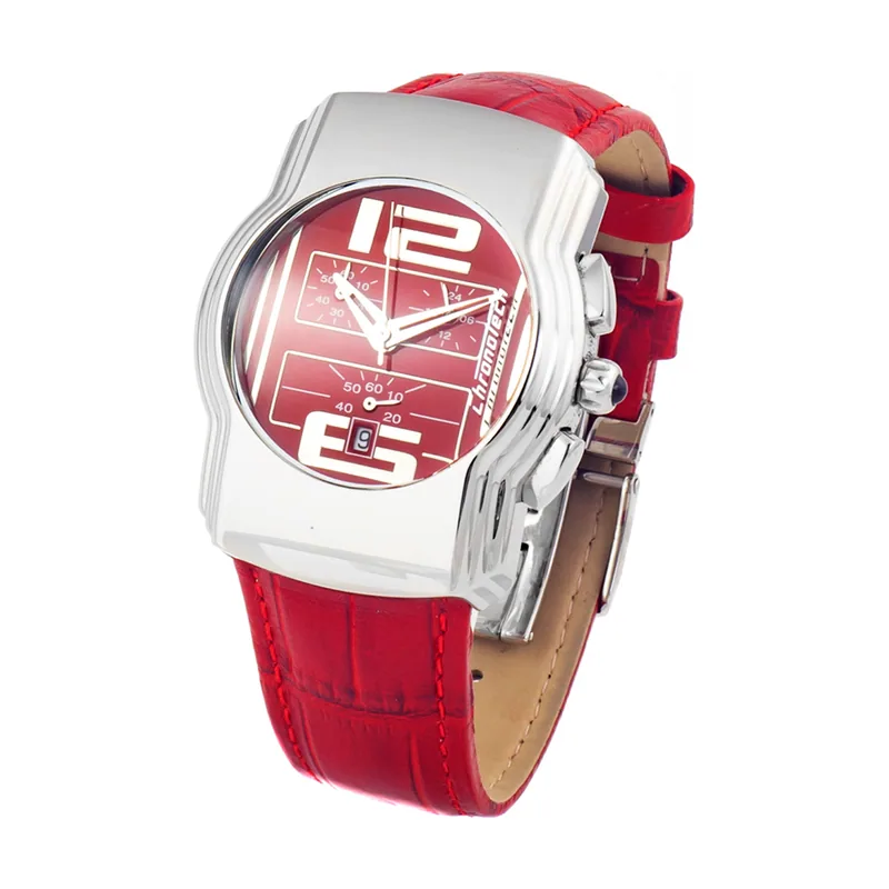 Chronotech Reloj Mujer Analogico Cuarzo con Correa de Piel CT7280B-05