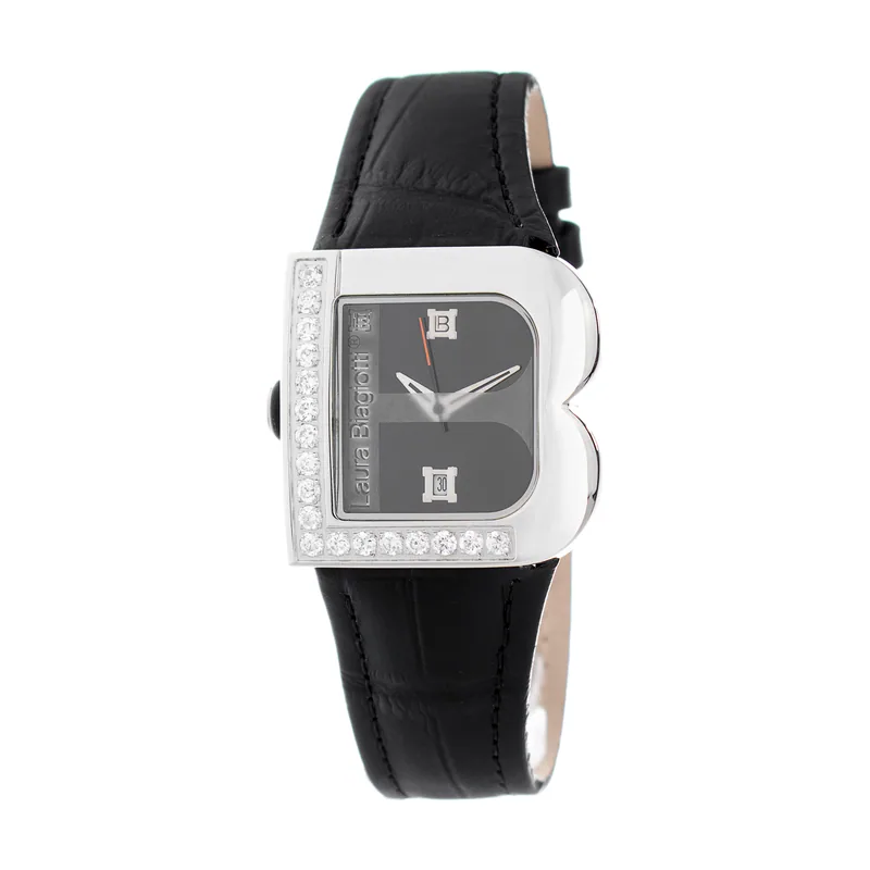 Laura Biagiotti Reloj Mujer Analogico Cuarzo con Correa de Piel LB0001L-01Z