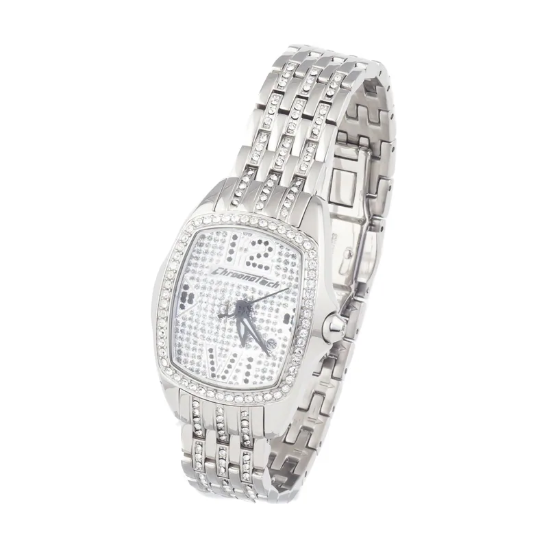 Chronotech Reloj Mujer Analogico Cuarzo con Correa de Acero CT7930LS-39M