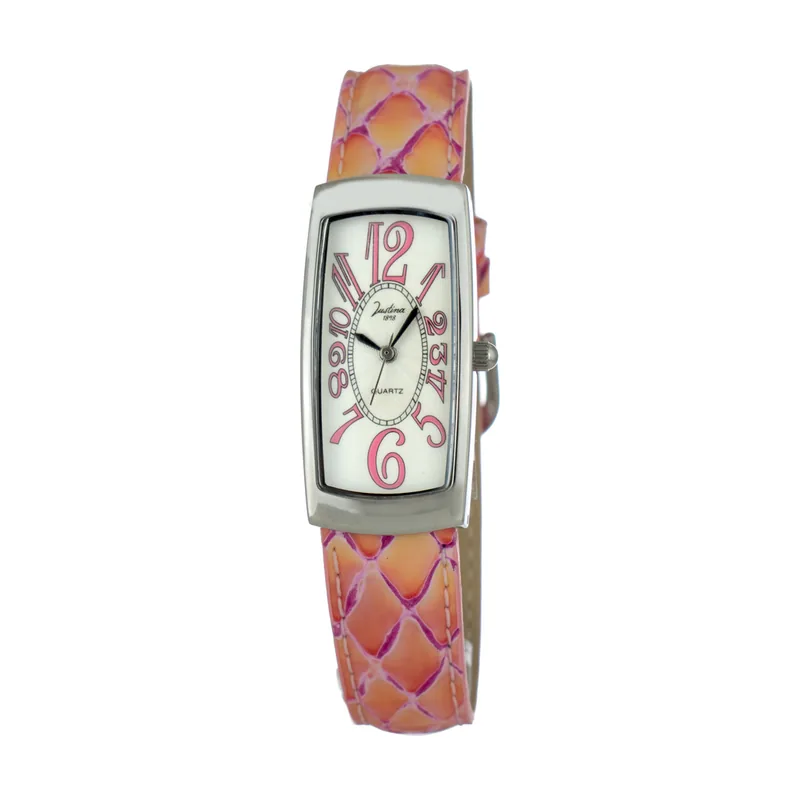 Justina Reloj Mujer Analogico Cuarzo con Correa de Piel 21703R
