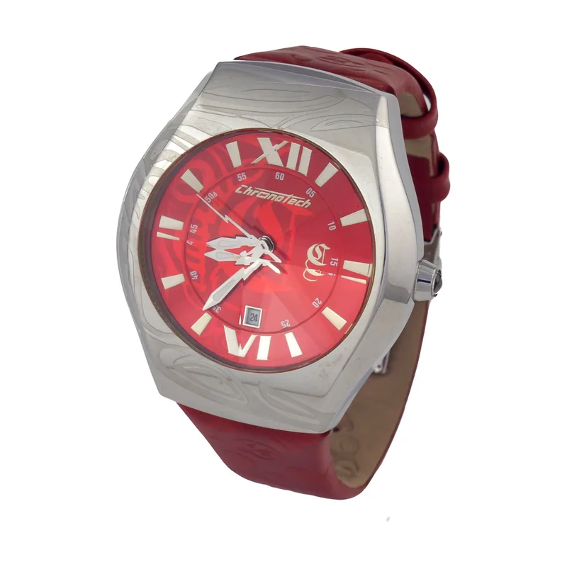 Chronotech Reloj Hombre Analogico Cuarzo con Correa de Piel CT7694M-03