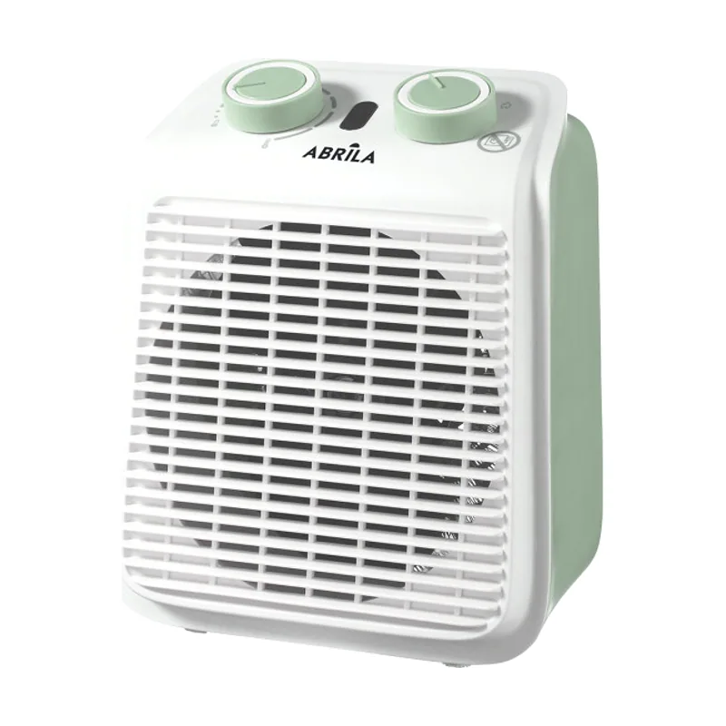 Abrila Termoventilador electrico ponce 2000w verde/blanco 2pot.termostato reg.
