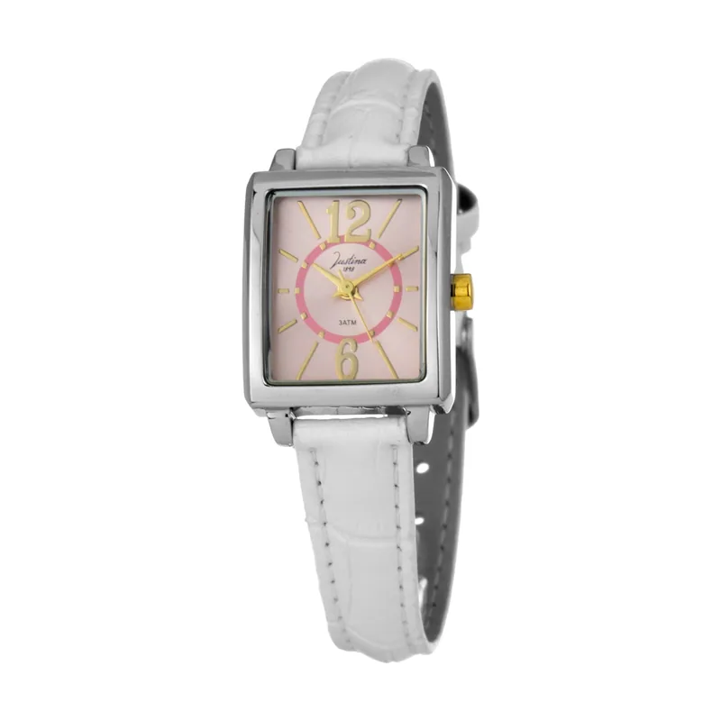 Justina Reloj Mujer Analogico Cuarzo con Correa de Piel 21992R